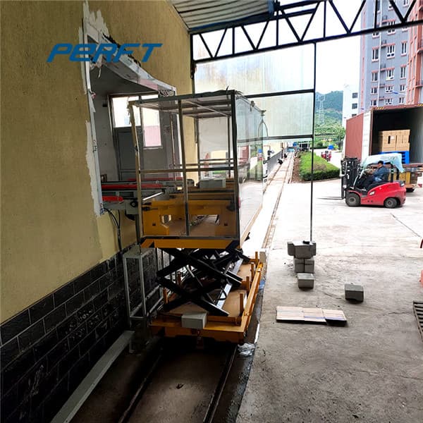 <h3>factory use heat insulating hydraulic lifting transfer cart </h3>
